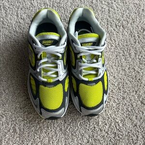 Saucony Men Sneakers - Neon Yellow and Black